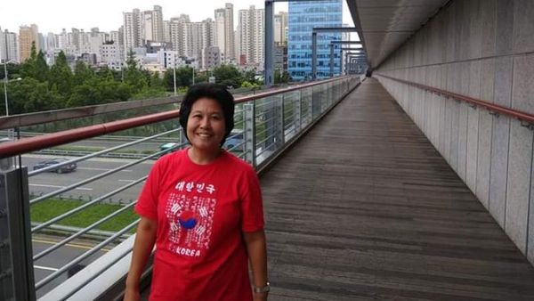 Potret Perkotaan Seoul dari Jembatan Hangang Yoidu Park