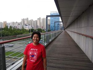 Potret Perkotaan Seoul dari Jembatan Hangang Yoidu Park