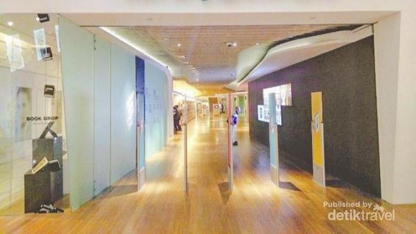 Potret Perpustakaan Keren di Singapura