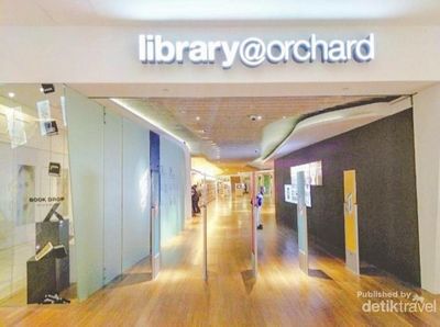 Potret Perpustakaan Keren di Singapura