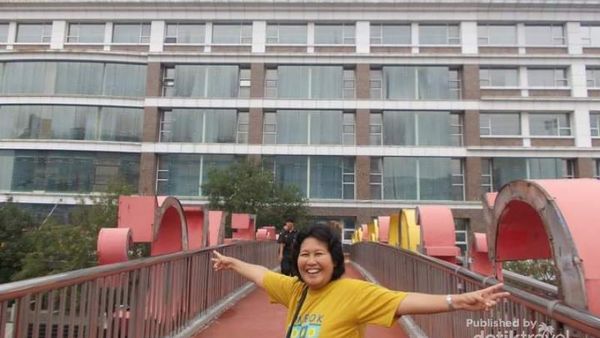 Potret Suasana Beijing dari Sekitar Jingtailong Plaza Hotel