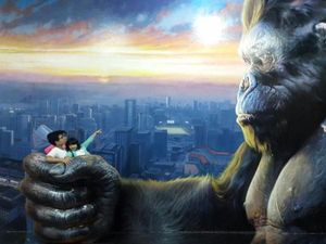 Ragam Pose Asyik Foto di Amazing Art World Bandung