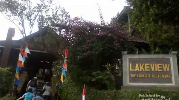 Restoran di Kintamani yang Identik dengan Danau Batur