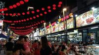 Sebelum Corona Mewabah, Begini Suasana Malam Jalan Alor Kuala Lumpur