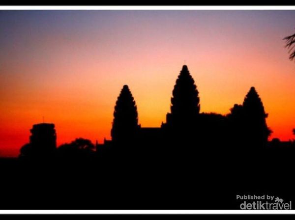 Secantik Inilah Sunrise di Angkor Wat, Kamboja
