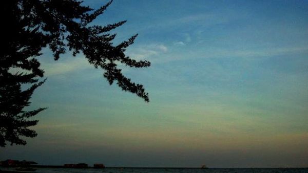 Senja Menawan di Sei Taiwan, Sebatik