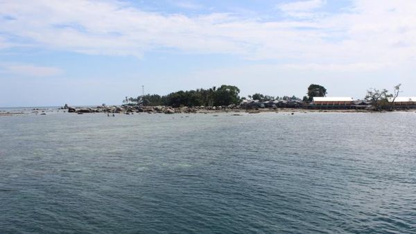 Senja yang Cantik di Pulau Pongok, Bangka