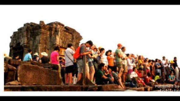 Senja yang Menggoda di Angkor Wat, Kamboja