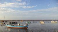 Senja yang Syahdu di Pantai Bayeman, Probolinggo