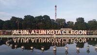 Seperti Ini Cantiknya Alun Alun Kota Cilegon di Pagi Hari