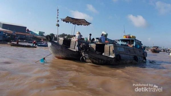 Seperti Ini Lho Pasar Terapung di Can Tho Vietnam