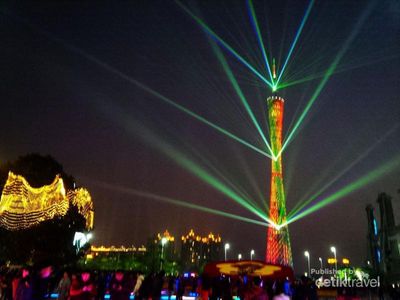 Seperti Ini Suasana Imlek di Guangzhou, China