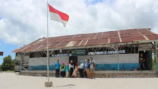 Seru-seruan Bareng di SD Laskar Pelangi Belitung