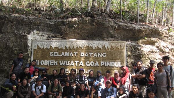 Serunya Main Air di Goa Pindul, Yogyakarta
