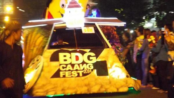 Serunya Pesta Kendaraan Hias Saat Perayaan Hari Jadi Kota Bandung