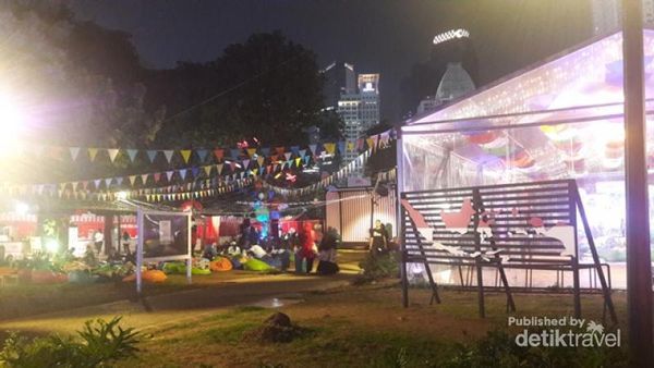 Setelah Nonton Asian Games, Jalan-Jalan Sore di GBK Yuk