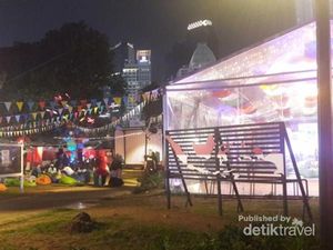Setelah Nonton Asian Games, Jalan-Jalan Sore di GBK Yuk