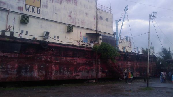 Siapa Sangka, Kapal Sebesar Ini Dihempas Tsunami Aceh