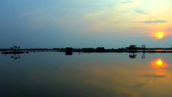 Siapa Sangka, Tangerang Punya Sunset Secantik Ini