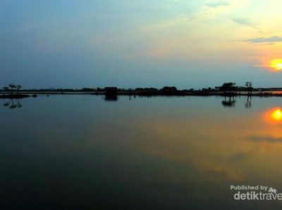 Siapa Sangka, Tangerang Punya Sunset Secantik Ini