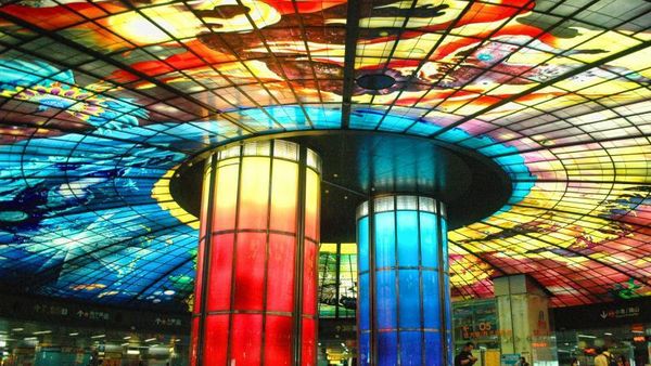 Stasiun MRT Paling Keren di Taiwan