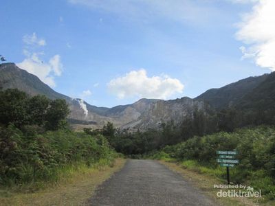 Suasana Ala Afrika di Gunung Pandayan