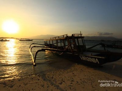 Sunrise di Gili Trawangan, Tak Ada Duanya!