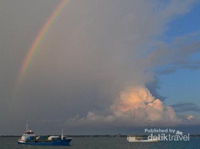 Sunset Indah di Negeri Laskar Pelangi