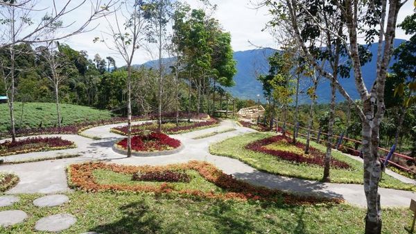 Taman Bunga nan Rancak di Sumatera Barat