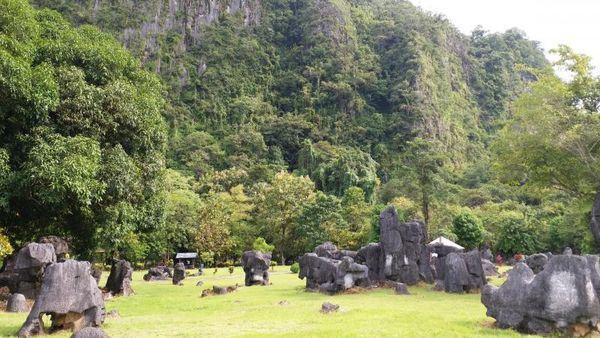 Taman Prasejarah di Sulawesi Selatan Secantik Ini