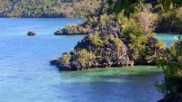 Tergoda Pesona Pulau Senja di Sultra