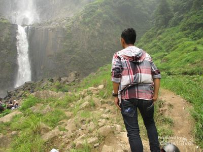 Terpesona Air Terjun Ponot di Asahan, Sumut