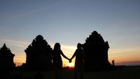View Keren Yogya dari Bukit Candi Ijo