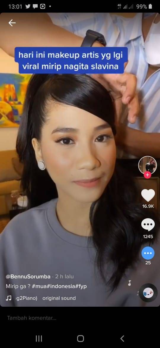 Icha Pratiwi, Kembaran Nagita Slavina