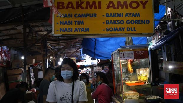 PECINAN GLODOK Kawaaan Gang Gloria, Pancoran Glodok Jakarta. CNNIndonesia/ Safir Makki