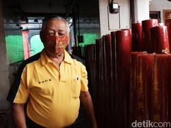 Jelang Imlek 2021, Produksi Lilin di Kota Bandung Turun 35 Persen