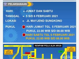 PPKM Surabaya, Malam Ini Jalan Mayjen Sungkono Ditutup