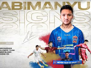Syahrian Abimanyu Resmi Diperkenalkan Sebagai Pemain Newcastle Jets