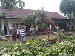 Dua Kecamatan di Banyuwangi Diterjang Puting Beliung, Bantuan Berdatangan