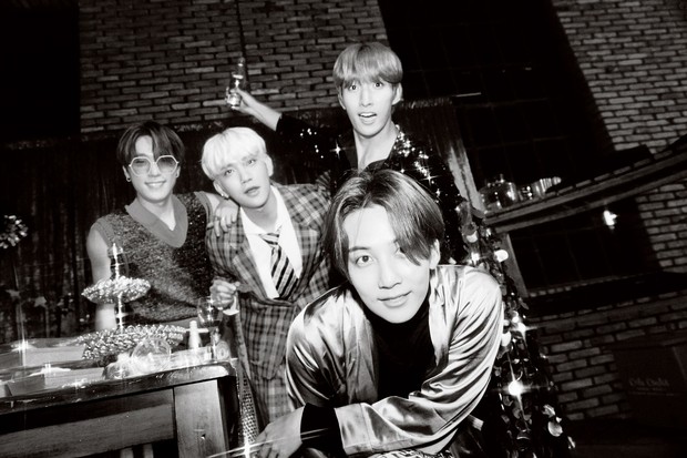 Dino, Joshua, DK dan Jeonghan Potret Dino, Joshua, DK dan Jeonghan versi PARTEEN dalam majalah