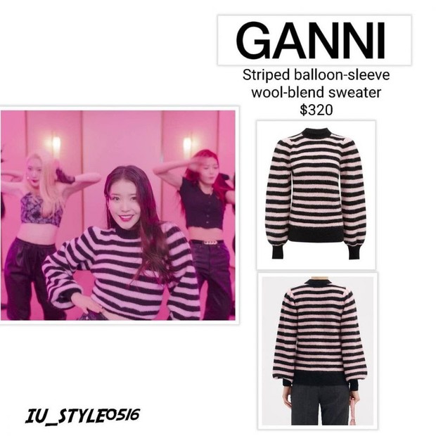 Gaya fashion IU di MV 'Celebrity'