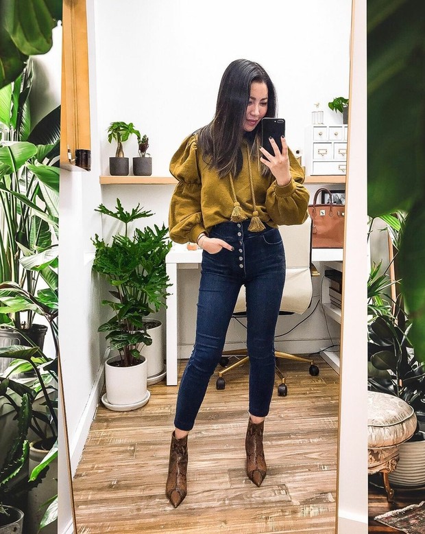 Foto: Instagram.com/wendyslookbook atasan loose bawahan fit