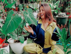 Inggrid Rhemanty Koleksi Tanaman Hias, Rela Rogoh Kocek Puluhan Juta