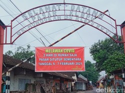 Pasar Klepu, Satu-satunya Pasar di Klaten yang Tutup Jateng di Rumah Saja