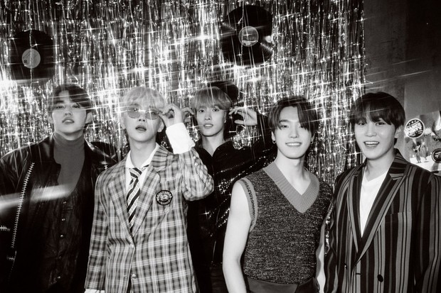 SCoups, Joshua, DK, Dino dan Seungkwan Potret SCoups, Joshua, DK, Dino dan Seungkwan versi PARTEEN dalam majalah