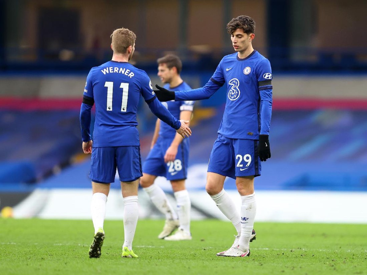 Duet Kai Havertz dan Timo Werner diyakini bisa lebih oke lagi di Chelsea. (Foto: Getty Images/Julian Finney)