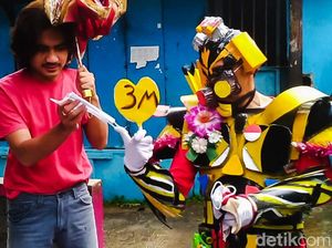 Transformer Kampanye Protokol Kesehatan di Lembang