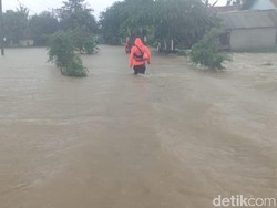 Curah Hujan Tinggi, 4 Desa di 2 Kecamatan Majalengka Terendam Banjir