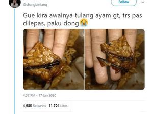 Apes! Sarapan Gorengan Ini Isinya Kecoa hingga Paku Tajam