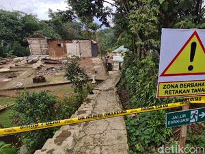 Pembangunan Huntap Penyintas Pergerakan Tanah Sukabumi Disetop